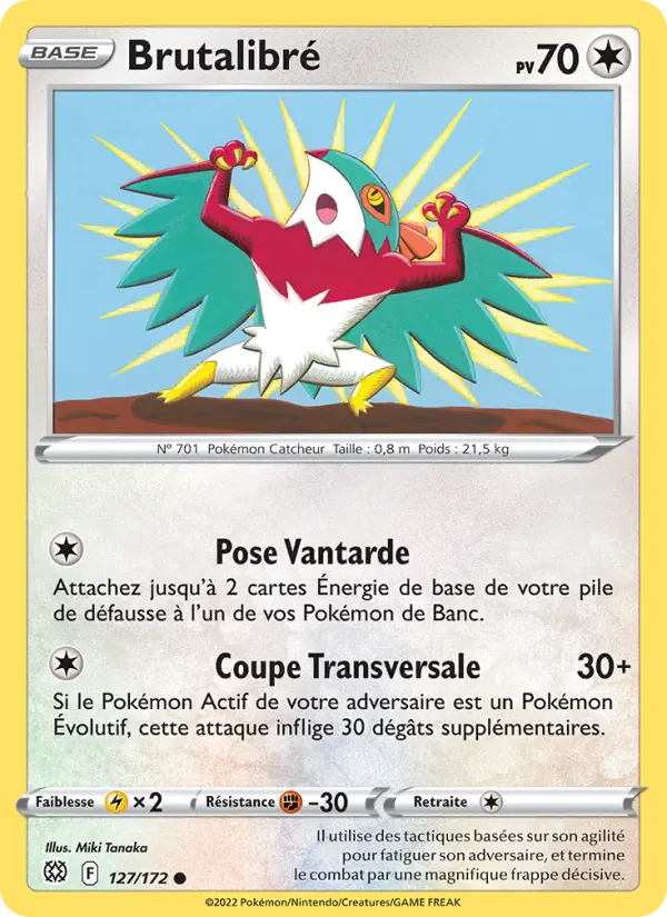 Brutalibré — carte 127 de l’extension Stars Étincelantes