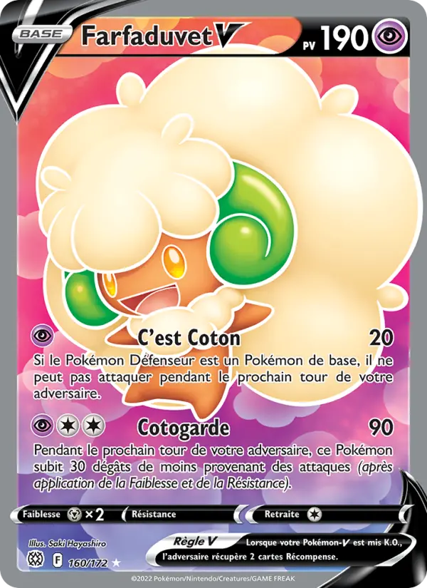 Farfaduvet V — carte 160 de l’extension Stars Étincelantes