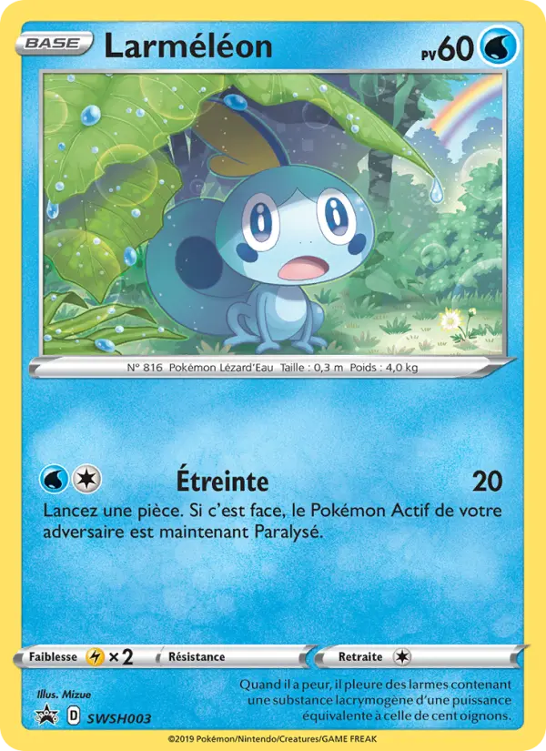 Larméléon — carte SWSH003 de l’extension Promo SWSH