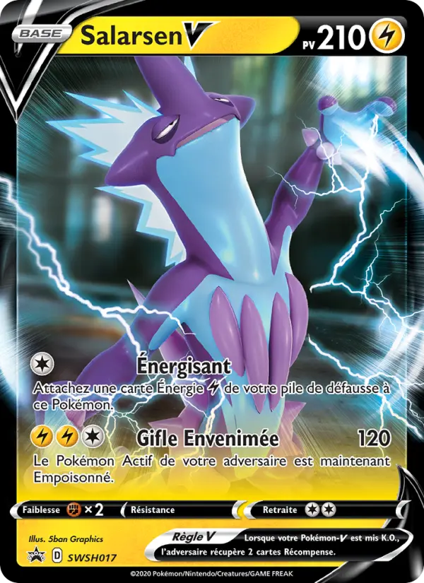 Salarsen V — carte SWSH017 de l’extension Promo SWSH