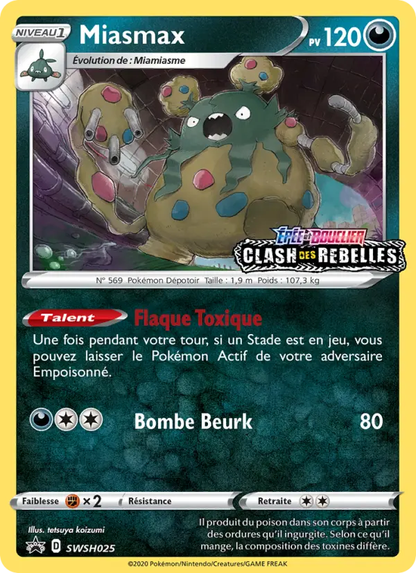 Miasmax — carte SWSH025 de l’extension Promo SWSH