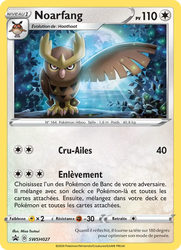 Noarfang — carte SWSH027 de l’extension Promo SWSH