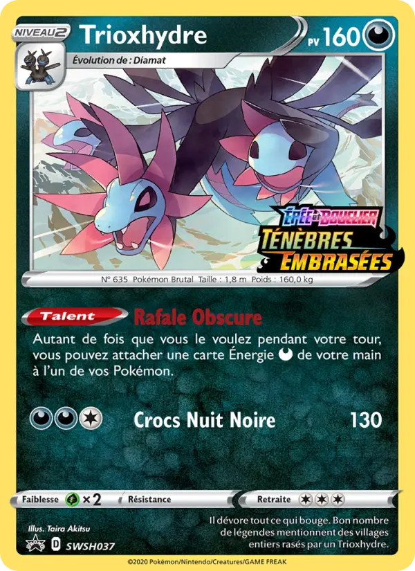 Trioxhydre — carte SWSH037 de l’extension Promo SWSH