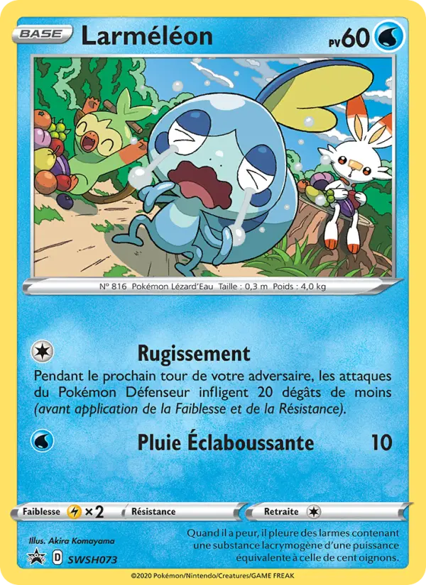 Larméléon — carte SWSH073 de l’extension Promo SWSH