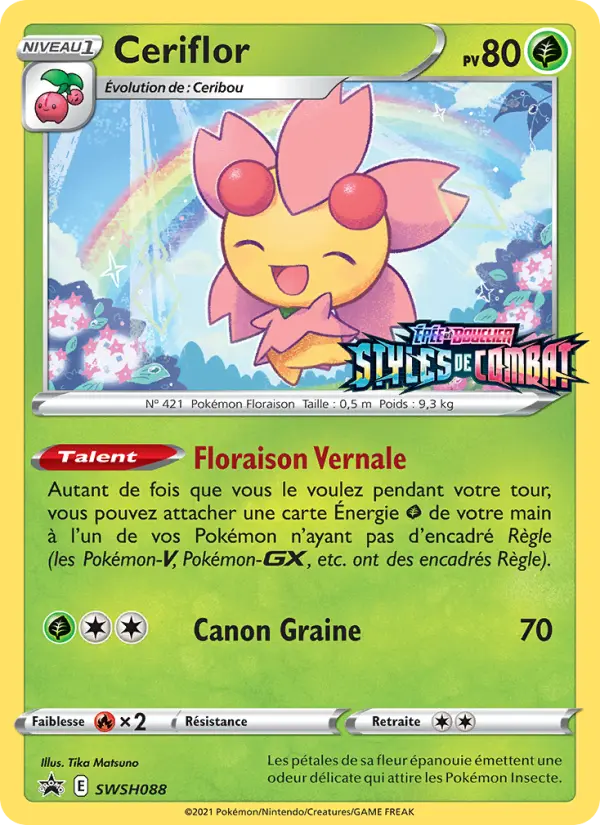 Ceriflor — carte SWSH088 de l’extension Promo SWSH