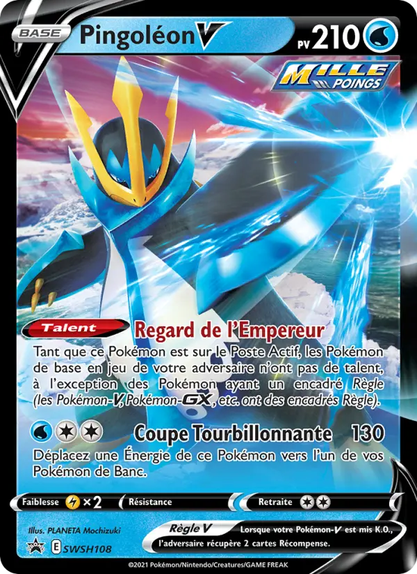 Pingoléon V — carte SWSH108 de l’extension Promo SWSH
