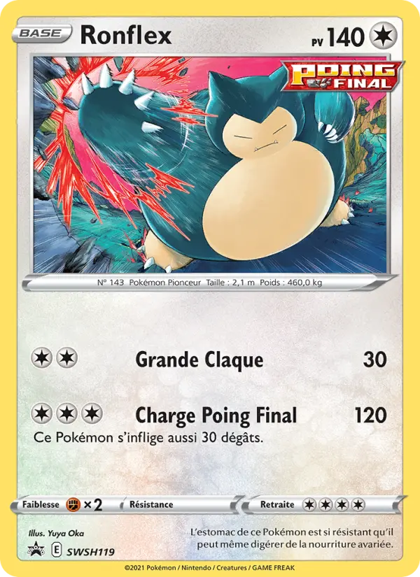 Ronflex — carte SWSH119 de l’extension Promo SWSH