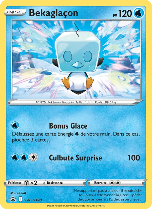 Bekaglaçon — carte SWSH128 de l’extension Promo SWSH