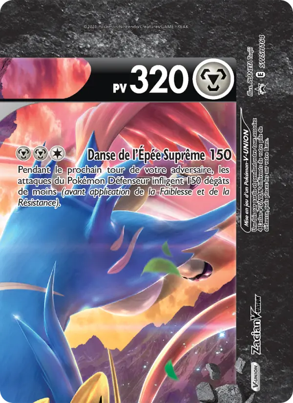 Zacian V-UNION — carte SWSH164 de l’extension Promo SWSH