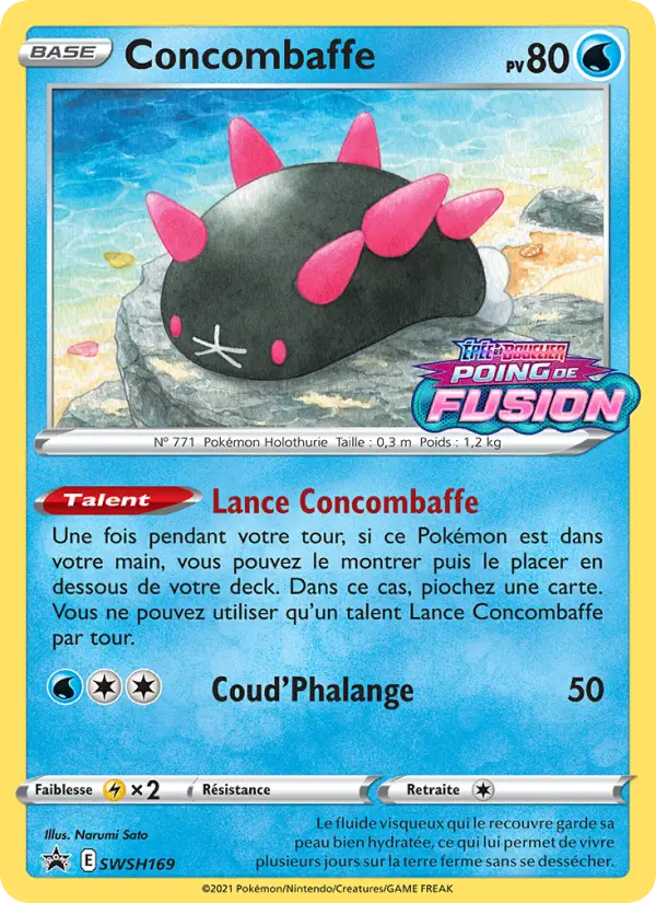 Concombaffe — carte SWSH169 de l’extension Promo SWSH