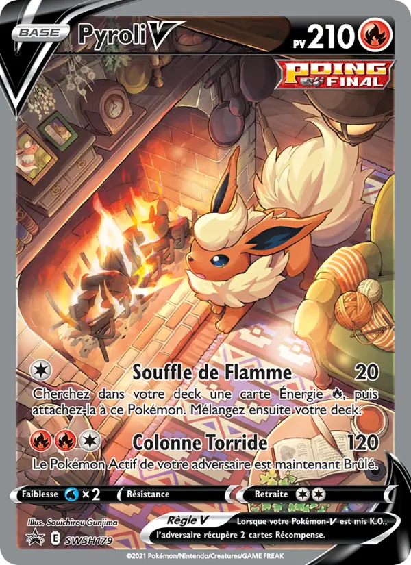 Pyroli V — carte SWSH179 de l’extension Promo SWSH