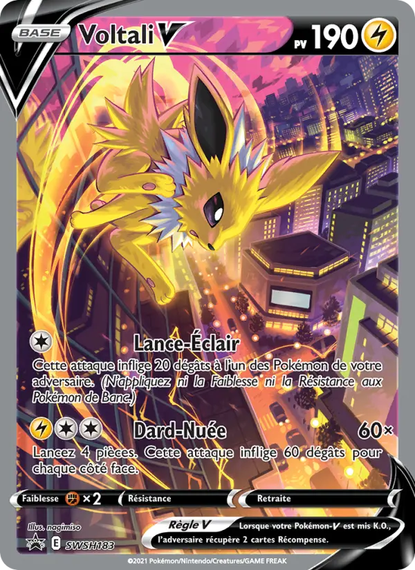 Voltali V — carte SWSH183 de l’extension Promo SWSH