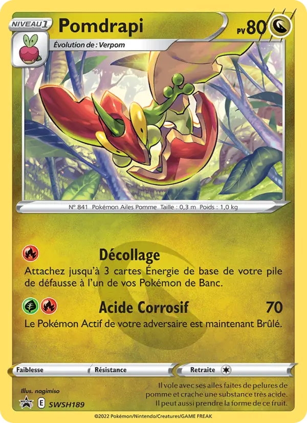 Pomdrapi — carte SWSH189 de l’extension Promo SWSH