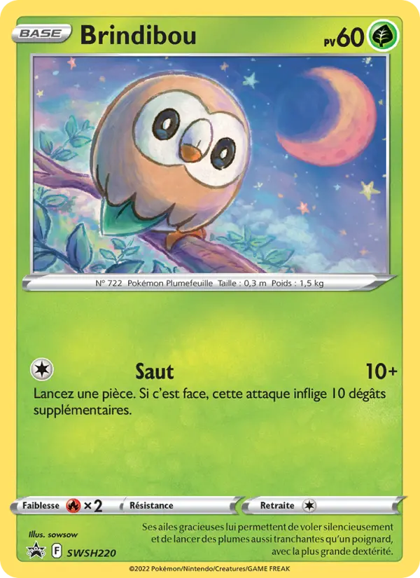 Brindibou — carte SWSH220 de l’extension Promo SWSH