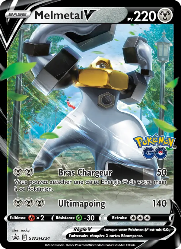 Melmetal V — carte SWSH224 de l’extension Promo SWSH