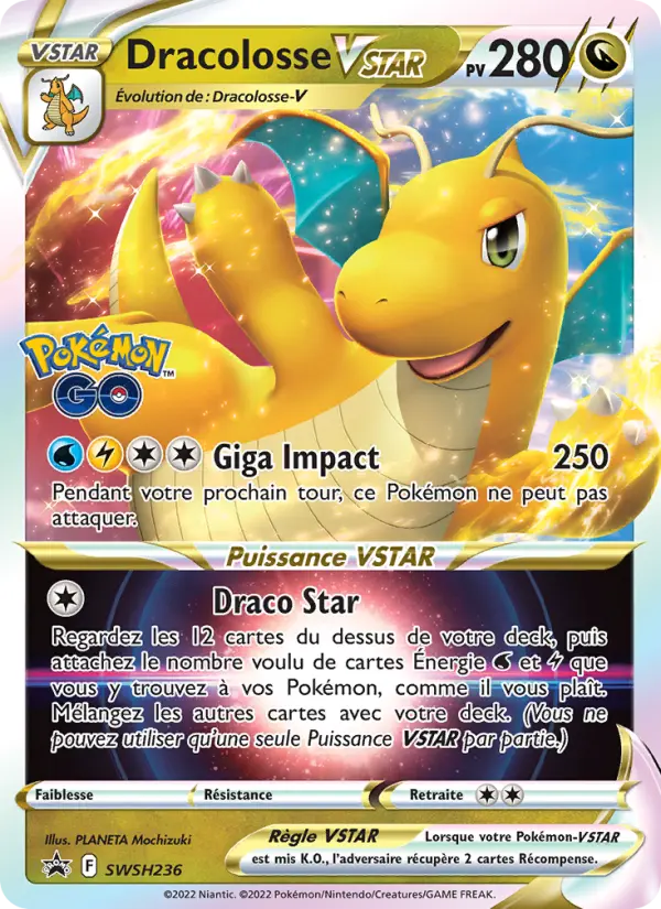 Dracolosse VSTAR — carte SWSH236 de l’extension Promo SWSH