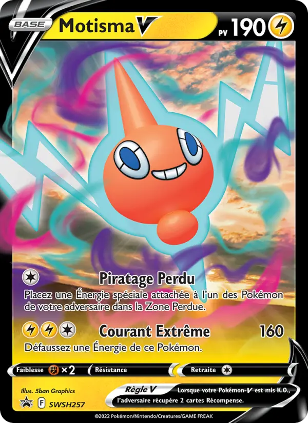 Motisma V — carte SWSH257 de l’extension Promo SWSH