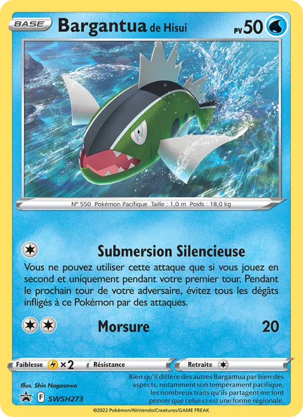 Bargantua de Hisui — carte SWSH273 de l’extension Promo SWSH