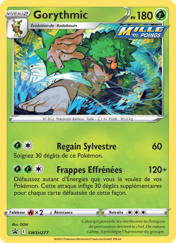 Gorythmic — carte SWSH277 de l’extension Promo SWSH