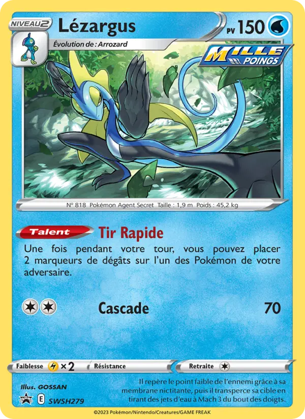 Lézargus — carte SWSH279 de l’extension Promo SWSH