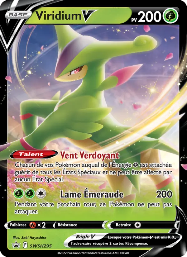 Viridium V — carte SWSH295 de l’extension Promo SWSH