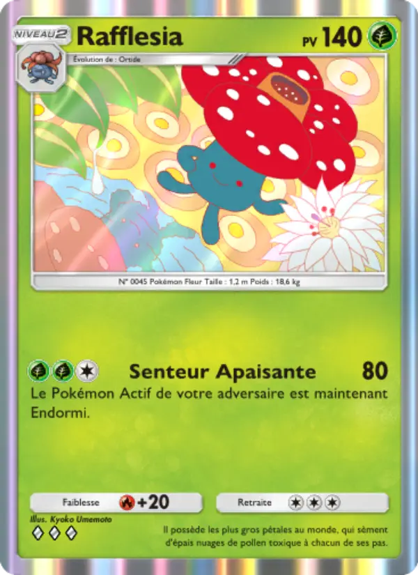 Rafflesia — carte 013 de l’extension Puissance Génétique