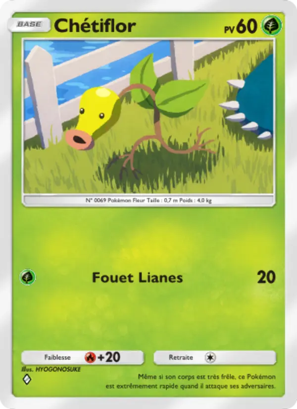 Chétiflor — carte 018 de l’extension Puissance Génétique