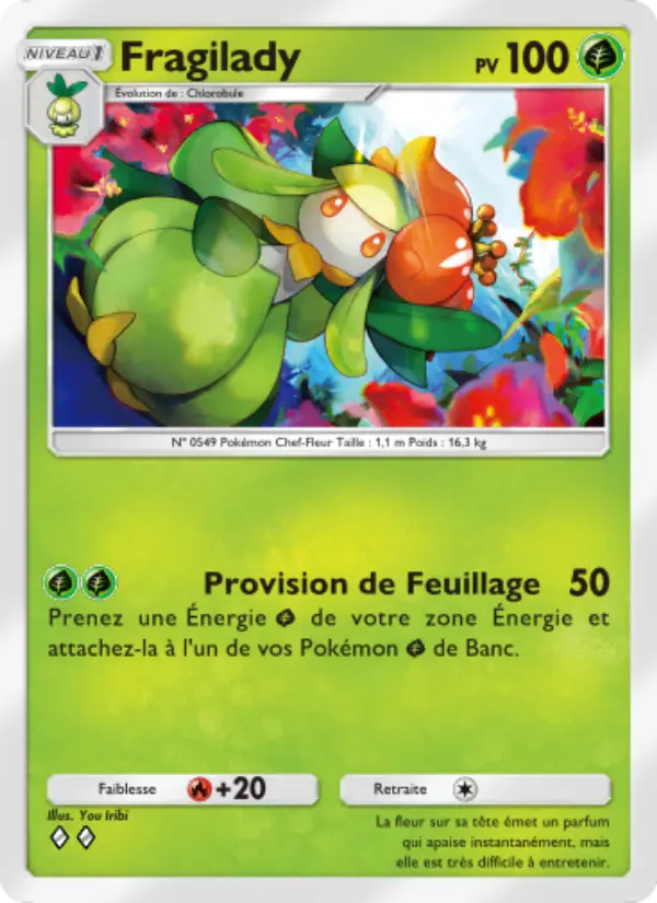 Fragilady — carte 030 de l’extension Puissance Génétique