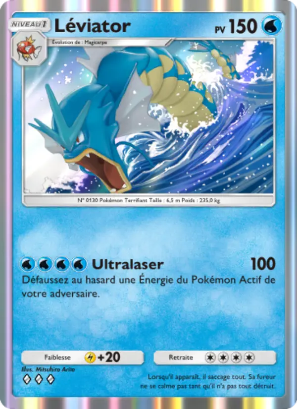 Léviator — carte 078 de l’extension Puissance Génétique