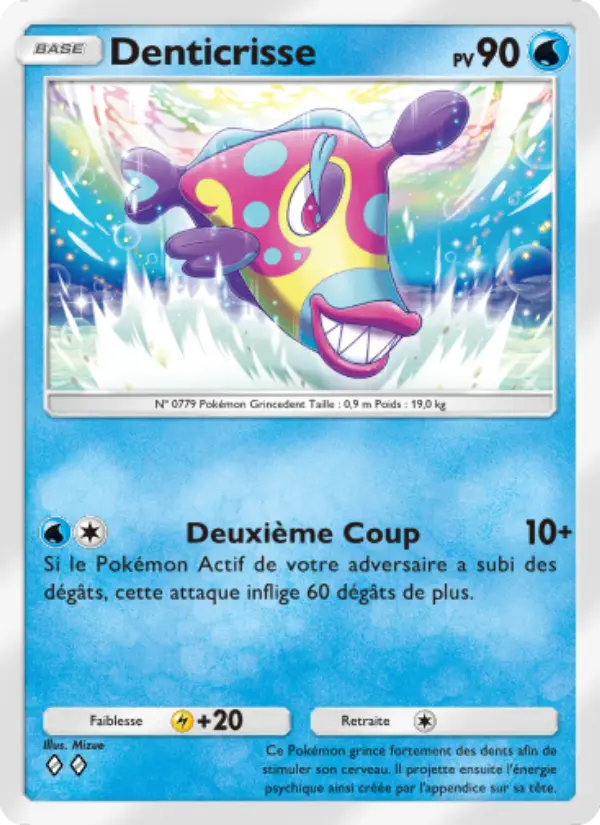 Denticrisse — carte 091 de l’extension Puissance Génétique