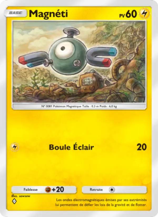 Magnéti — carte 097 de l’extension Puissance Génétique
