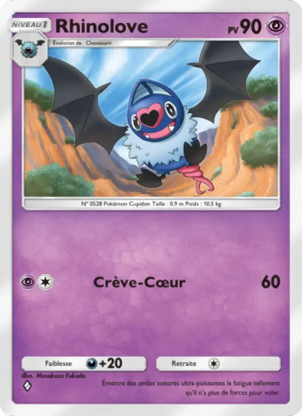 Rhinolove — carte 134 de l’extension Puissance Génétique