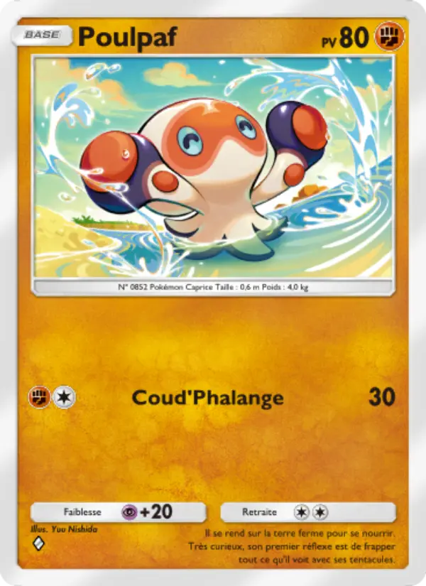 Poulpaf — carte 162 de l’extension Puissance Génétique
