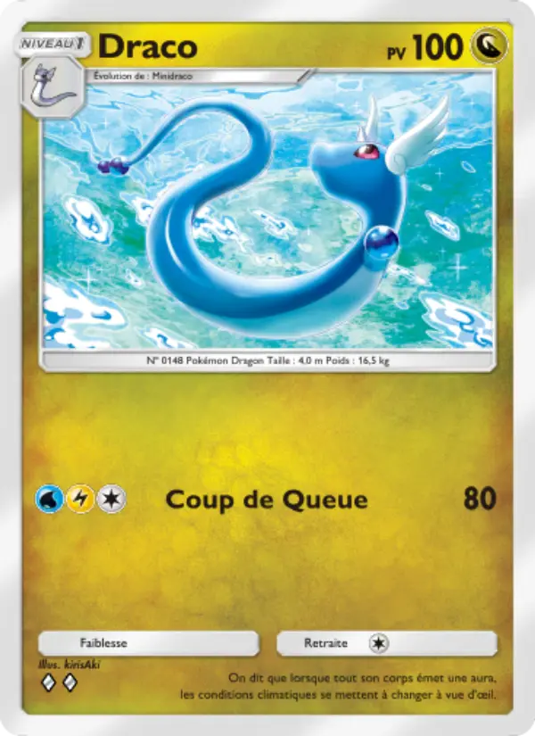 Draco — carte 184 de l’extension Puissance Génétique