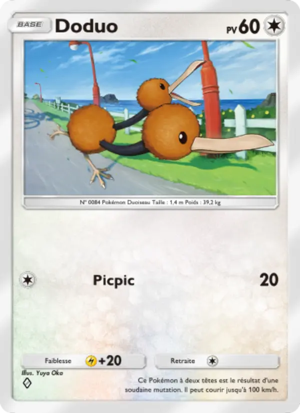 Doduo — carte 199 de l’extension Puissance Génétique