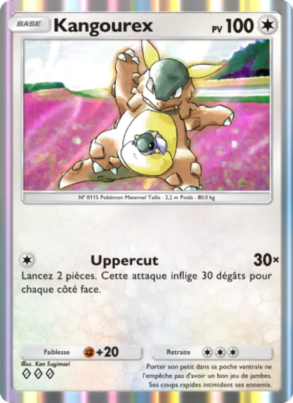 Kangourex — carte 203 de l’extension Puissance Génétique