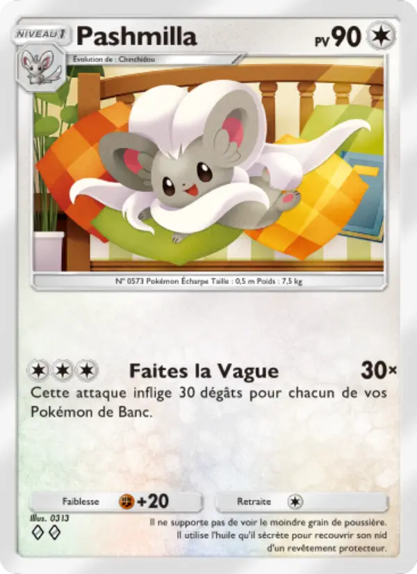 Pashmilla — carte 213 de l’extension Puissance Génétique