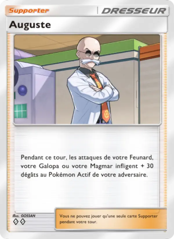 Auguste — carte 221 de l’extension Puissance Génétique