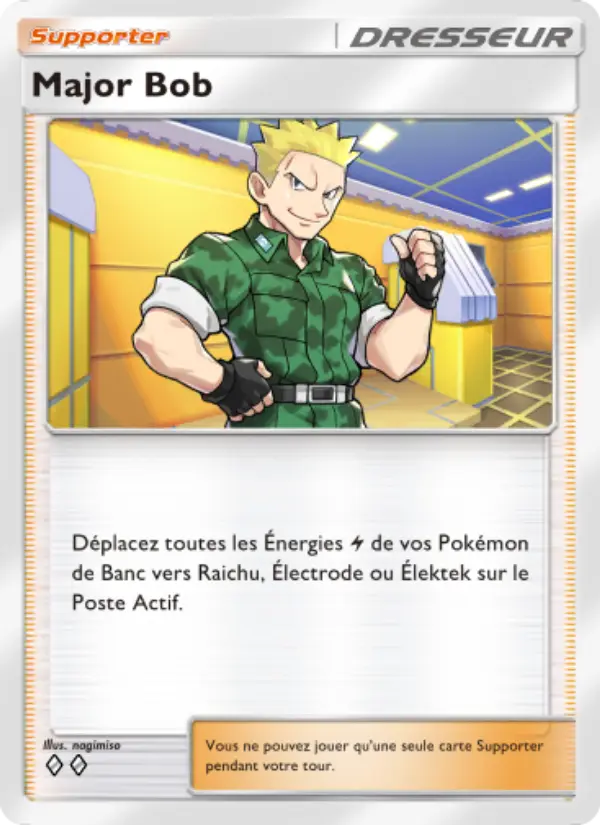Major Bob — carte 226 de l’extension Puissance Génétique
