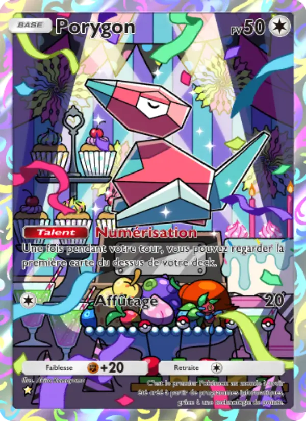 Porygon — carte 249 de l’extension Puissance Génétique