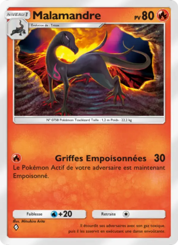 Malamandre — carte 016 de l’extension L’Île Fabuleuse