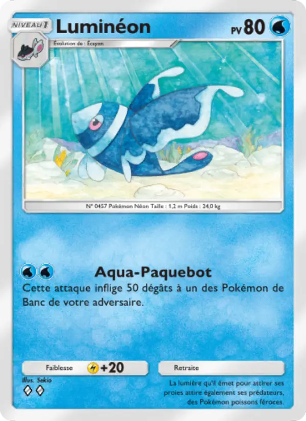 Luminéon — carte 021 de l’extension L’Île Fabuleuse