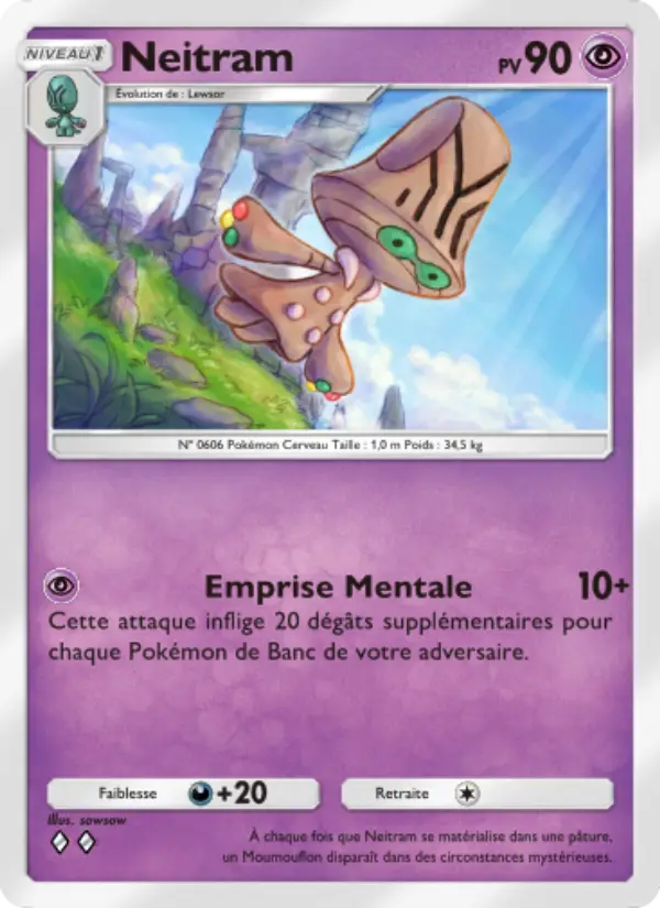 Neitram — carte 035 de l’extension L’Île Fabuleuse