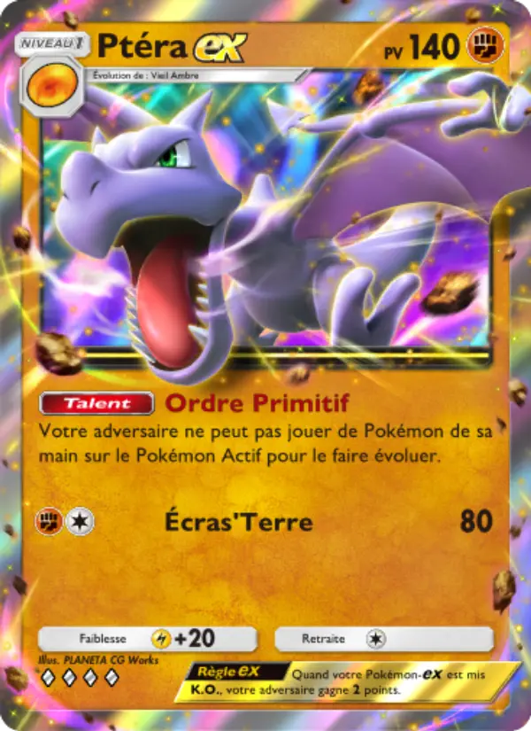 Ptéra-ex — carte 046 de l’extension L’Île Fabuleuse