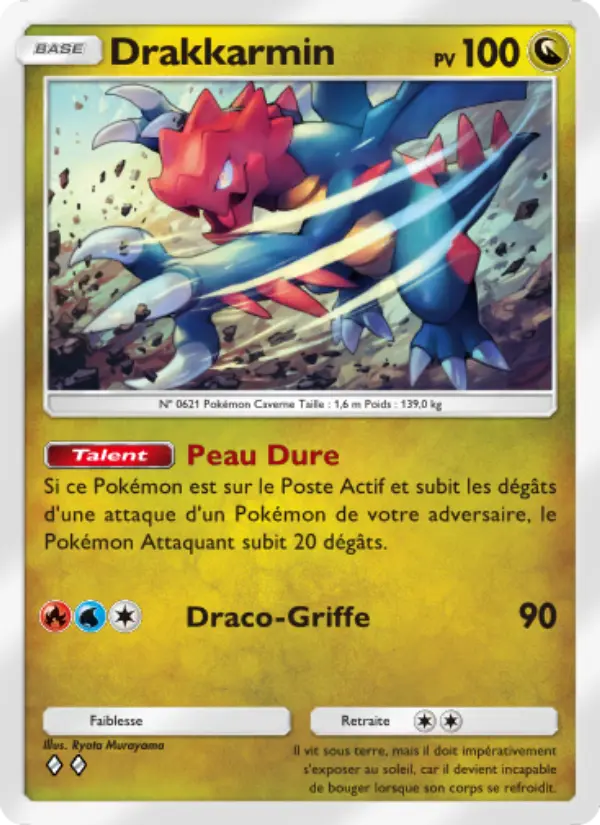 Drakkarmin — carte 056 de l’extension L’Île Fabuleuse