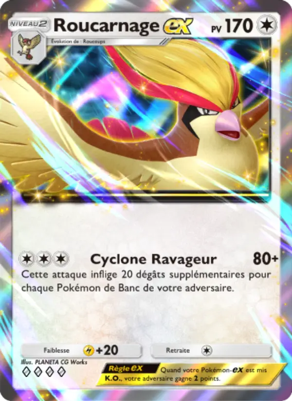 Roucarnage-ex — carte 059 de l’extension L’Île Fabuleuse