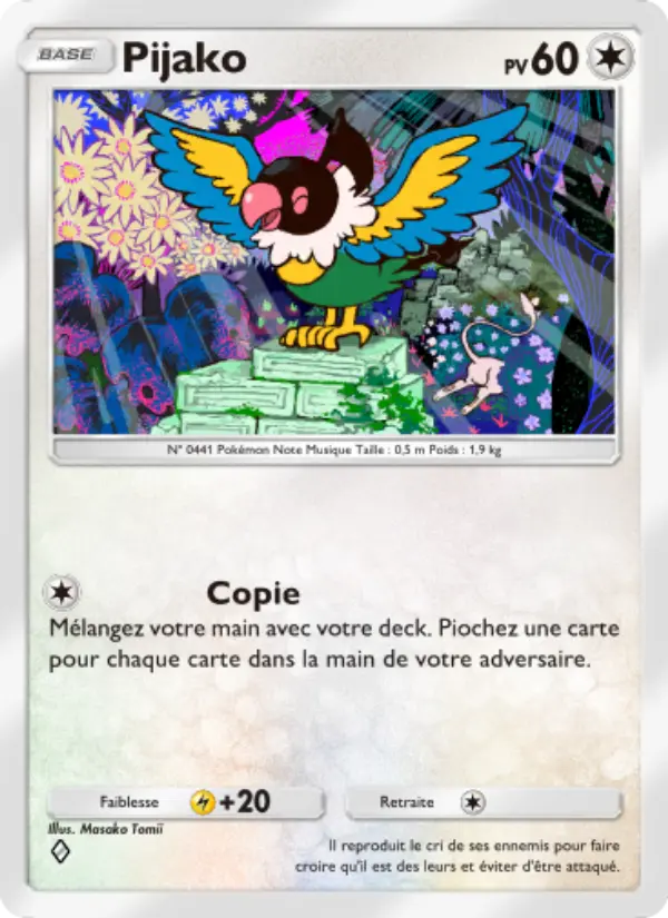 Pijako — carte 062 de l’extension L’Île Fabuleuse
