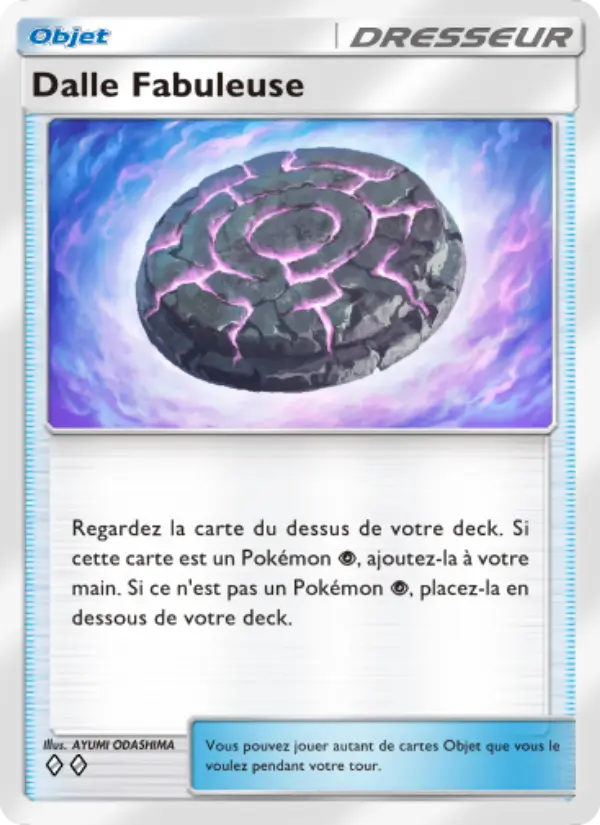 Dalle Fabuleuse — carte 065 de l’extension L’Île Fabuleuse