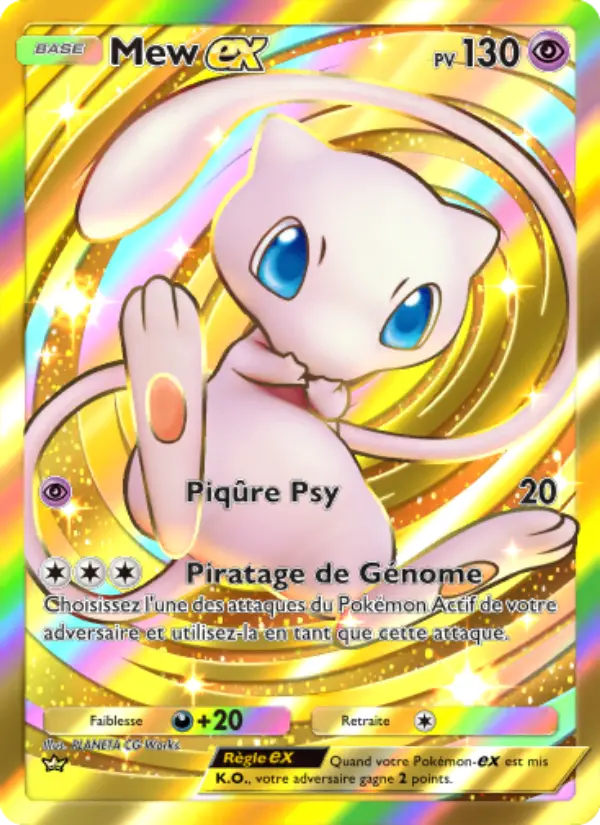Mew-ex — carte 086 de l’extension L’Île Fabuleuse