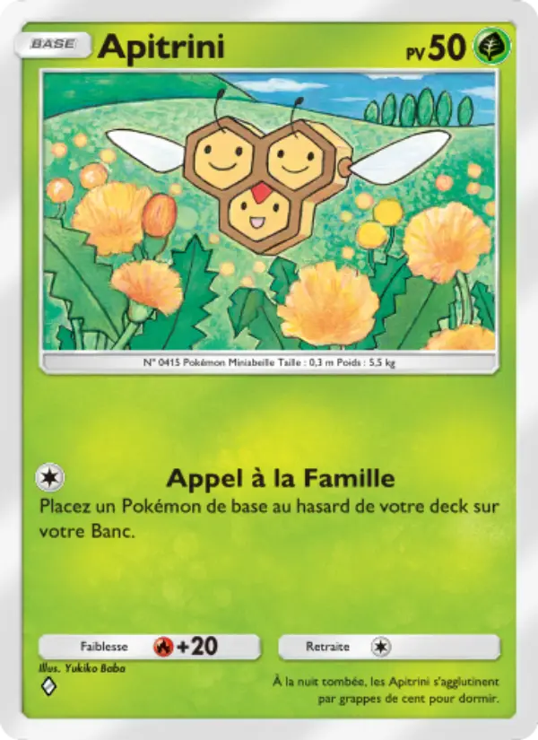 Apitrini — carte 017 de l’extension Choc Spatio-Temporel